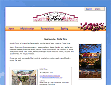 Tablet Screenshot of hotelflorestamarindo.com